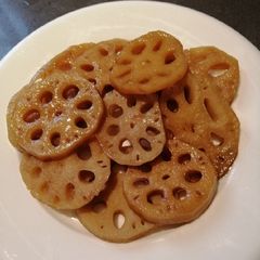 A picture of Braised Lotus Root.