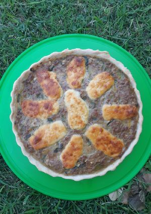 Una foto de Tarta de Zapallito y carne picada