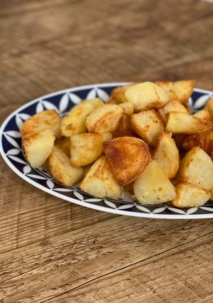 A picture of 🥔 Pony Bistro's Crispy Oven Roasted Potatoes.