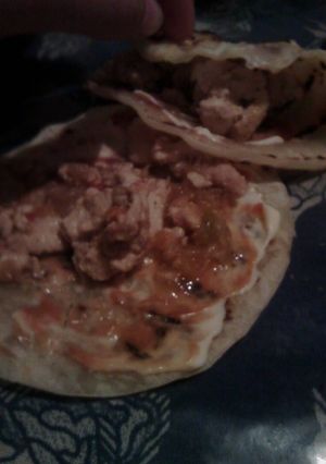Una foto de Fajitas exprés con tapitas de empanada