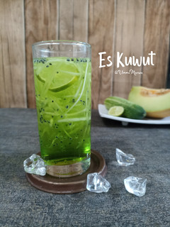 Foto resep Es Kuwut Melon Timun