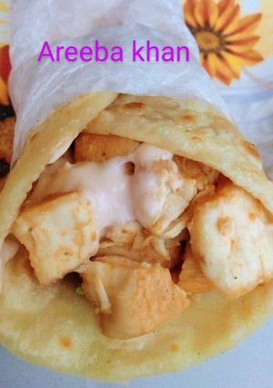 A picture of Chicken Tikka Paratha Roll.