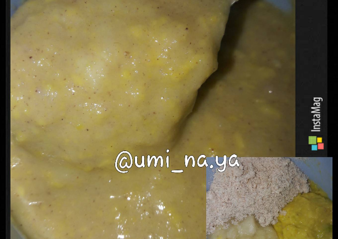 Milna beras merah pisang mix alpukat pisang (mpasi 8 bulan)