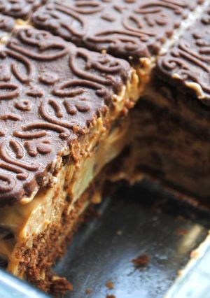 Una foto de Chocotorta