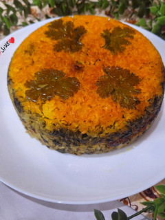 عکسی از دستور گشنیز پلو با تن ماهی 😋
