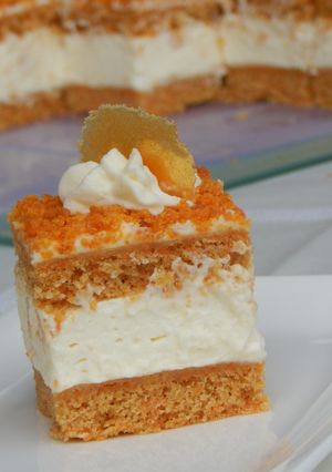 Répatorta mascarpone krémmel gluténmentesen recept fotója