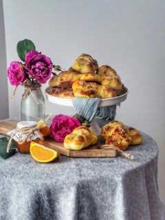 عکسی از دستور نان پرتقالی