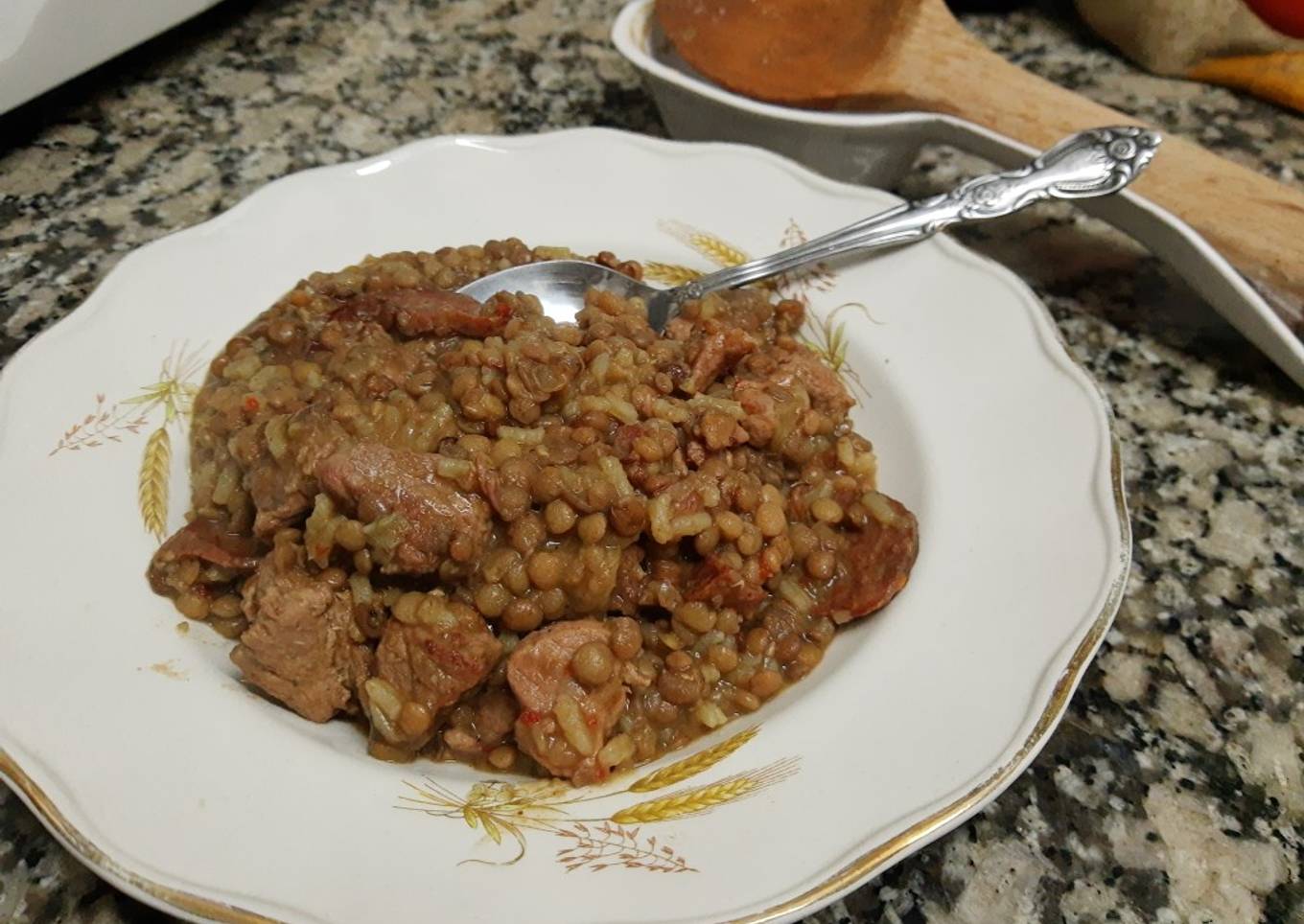 Lentejas en guisito
