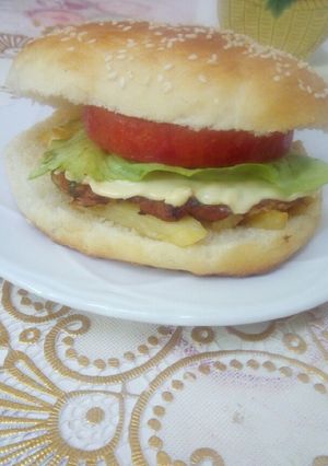 صورة لوصفة همبرغر