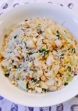 Hình của món Cơm Chiên Tôm Cá Mặn.