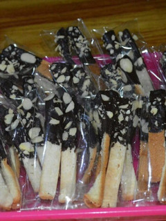Foto resep Stick Chocolate Almond Slice