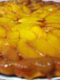 Tarta Tatin de melocotones