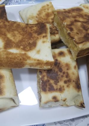 صورة لوصفة تاكوس في الطاجين يجي روعة 😋😋😋😚