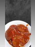Rolade (gelatine daging) saus tiram