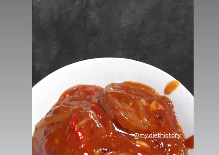 Langkah Mudah untuk Menyiapkan Rolade (gelatine daging) saus tiram Anti Gagal