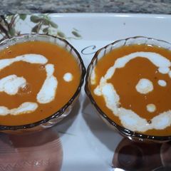A picture of Tomato soup.