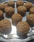 Muffins de manzana y canela sin azúcar, light