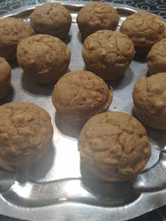 Una foto de Muffins de manzana y canela sin azúcar, light