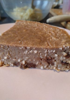 Une photo de Pudding chocolat noix de coco