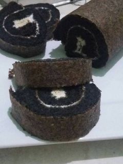 Foto resep Bolu gulung ketan hitam ekonomis