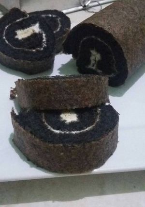 Foto resep Bolu gulung ketan hitam ekonomis