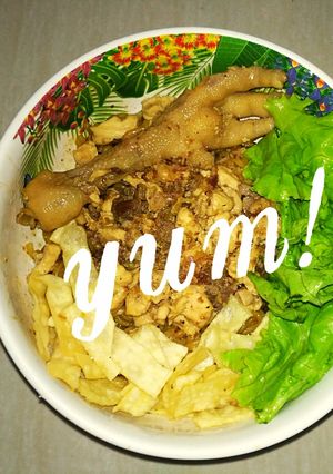 Foto resep Mie Ayam Jamur Ceker