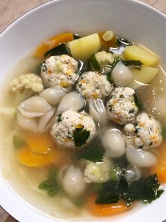 Foto resep Soup bakso serabut
