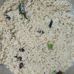 A picture of Kambu (Bajra) Upma.