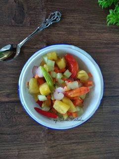Foto resep Acar Mentah Timun Wortel Nanas