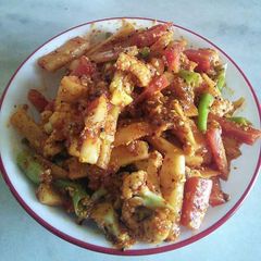 Mix vegetables pickle A picture of Mix vegetables pickle.