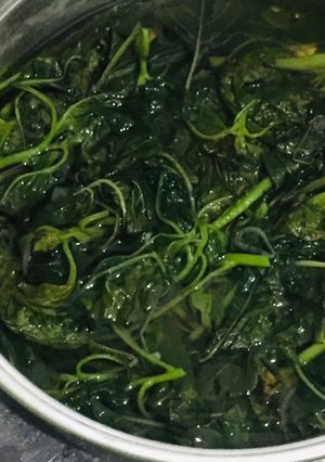 Foto resep Sayur bayam praktis