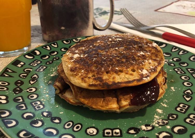 Pancakes proteici all’avena
