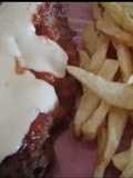 Milanesas napolitanas con fritas