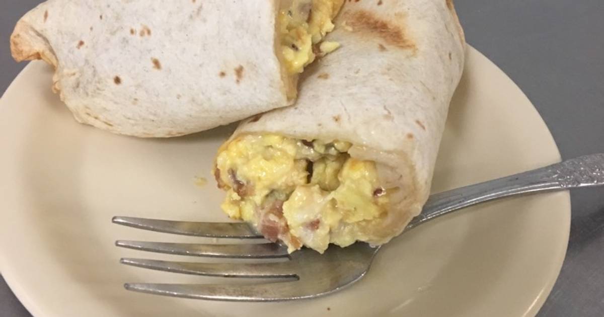 Skeletor Breakfast Burrito