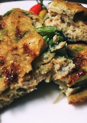 Foto resep Martabak telur tanpa kulit #DEBM #KETO