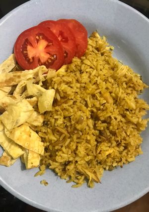 Foto resep 35. Nasi Goreng Kare Ayam