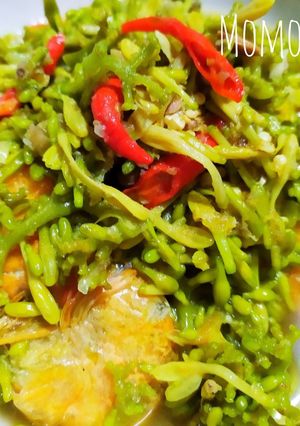 Foto resep Tauco bunga pepaya udang