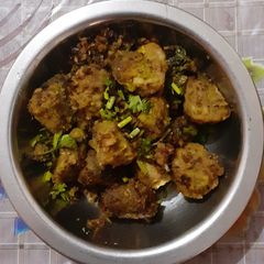 A picture of Patta Gobhi ki Muthiya.