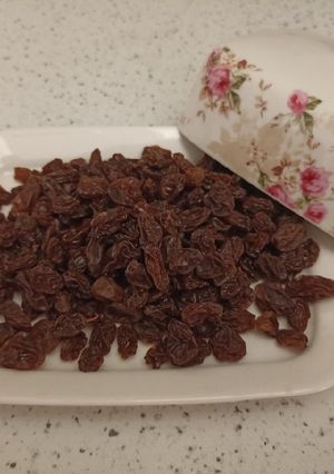 عکسی از دستور کشمش خانگی