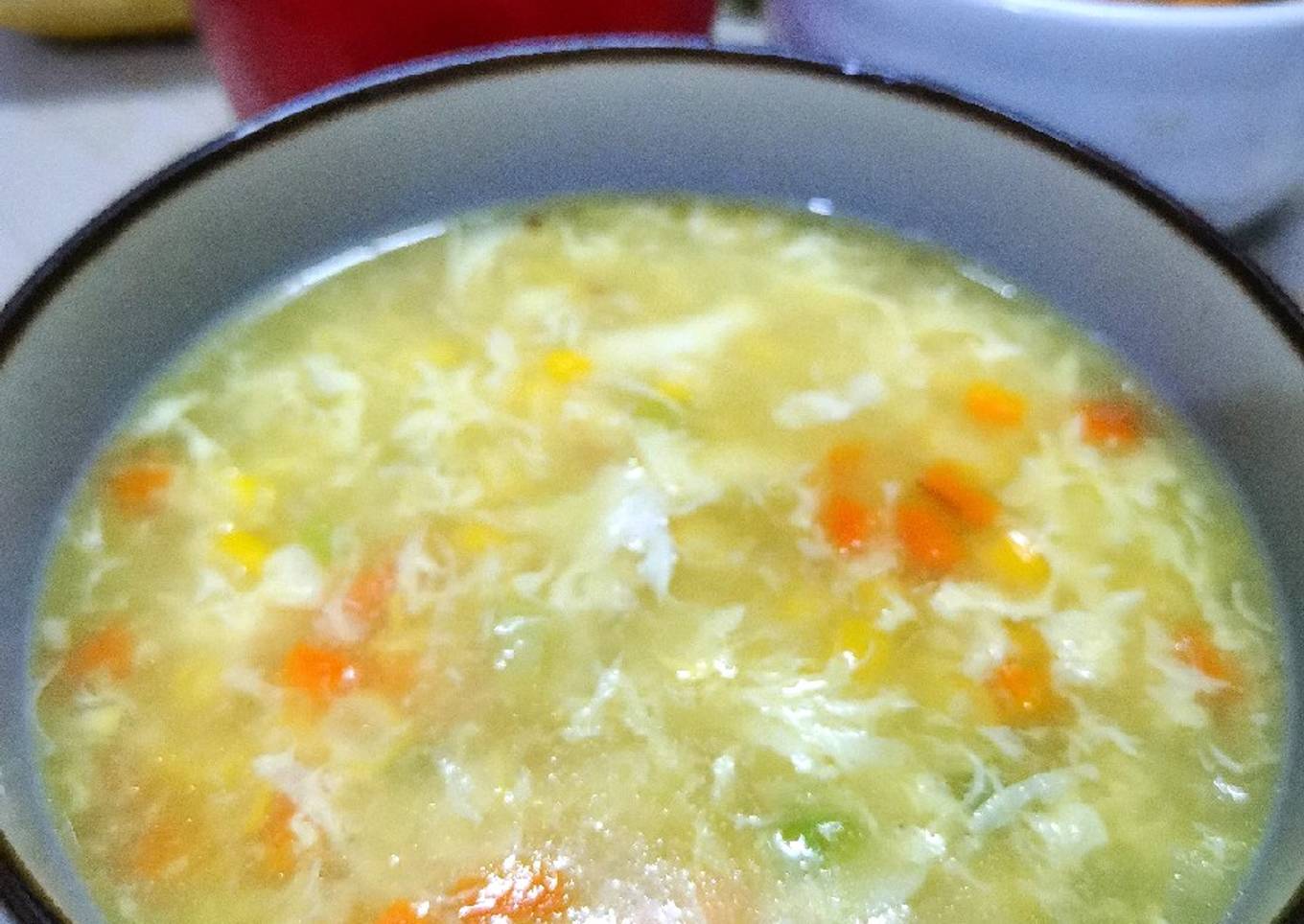 Soup Jagung Bumbu Bawang