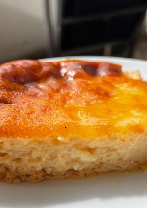Una foto de Leche asada alta en proteína