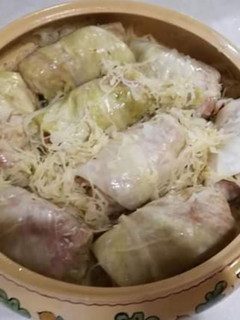 Töltött káposzta sütőben! recept fotója