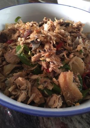 Foto resep Tongkol / tuna suwir pedas resep anak kost