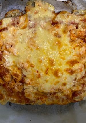 Foto resep Pizza salmon puff pastry