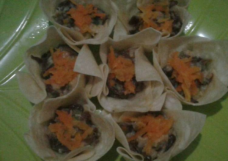 Bagaimana memasak Siomay vegetarian, Enak Banget
