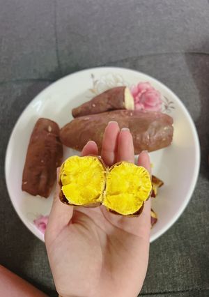Hình của món Khoai lang nướng nckd.