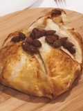 Folhado de Camembert, Amêndoas e Mel