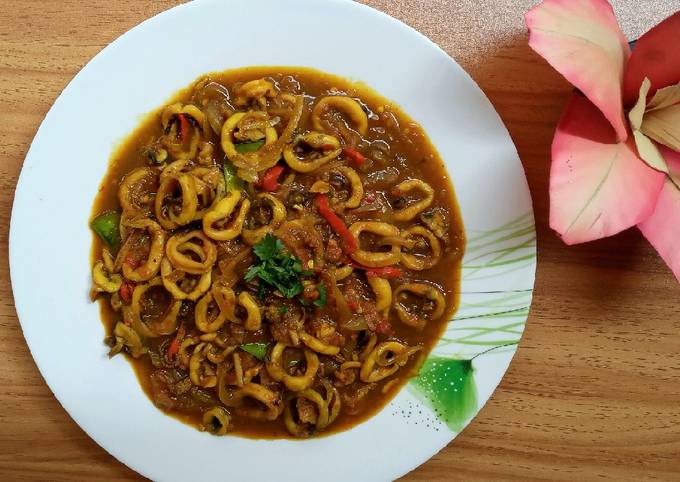 Resep Cumi Saus Padang, Menggugah Selera