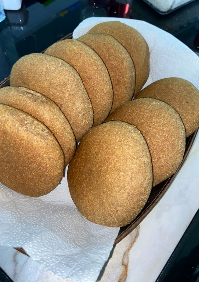 Una foto de Pan amasado integral😍