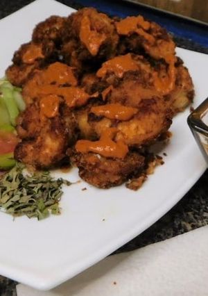 Una foto de Camarones empanizados